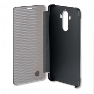 4smarts Chelsea Smart Cover - калъф през който виждате информация от дисплея за Huawei Mate 9 (сив)
