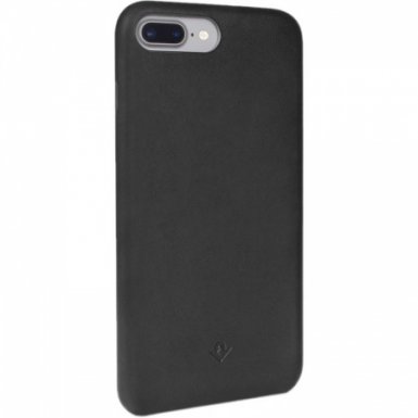 TwelveSouth Relaxed Leather Clip - кожен (естествена кожа) кейс за iPhone 8 Plus, iPhone 7 Plus (черен)