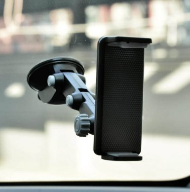 Devia T1 Universal Car Mount Holder - качествена универсална поставка за смартфони и таблети до 18 см. на ширина/височина
