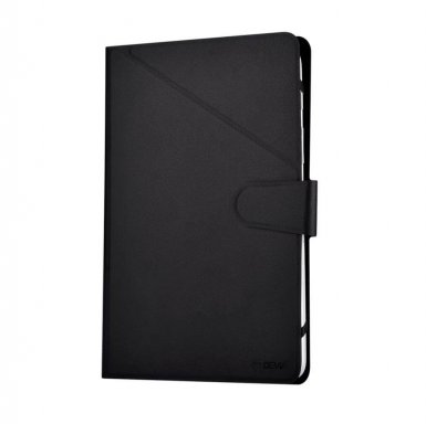 Devia Flexy Universal Case - универсален калъф тип папка и поставка за таблети до 10 инча (черен)