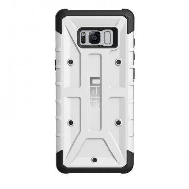 Urban Armor Gear Pathfinder - удароустойчив хибриден кейс за Samsung Galaxy S8 Plus (бял)