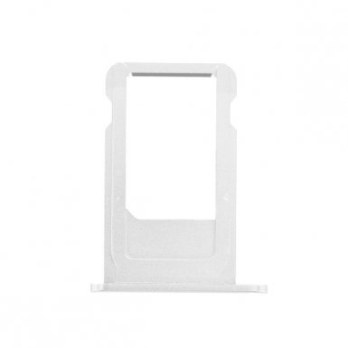 Apple iPhone Sim Tray - оригинална резервна поставка за сим картата на iPhone 6S, 6S Plus (сребрист)