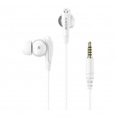 Sony Stereo Headset MDR-NC31E with Digital Noise Cancelling - слушалки с микрофон и DNC за Sony мобилни устройства (бял) (bulk)