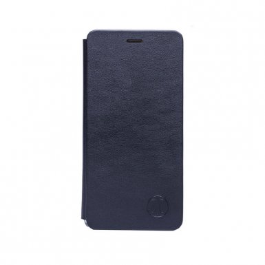 JT Berlin Folio Case - хоризонтален кожен (веган кожа) калъф тип портфейл за Huawei P10 (черен)