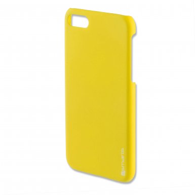4smarts Hard Cover UltiMaG Vivid Vibes Case - полиуретанов кейс с метална пластина за магнитни поставки за iPhone 8, iPhone 7 (жълт)