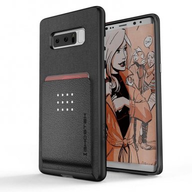Ghostek Exec Shockproof Case - удароустойчив кейс за Samsung Galaxy Note 8 (черен)