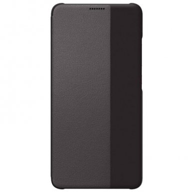 Huawei Smart View Cover - оригинален кожен калъф за Huawei Mate 10 Pro (кафяв)
