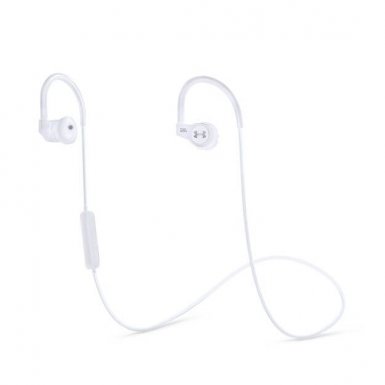 JBL Under Armour Sport Wireless Heart Rate - безжични спортни слушалки за следене на сърдечата честота за мобилни устройства (бял)