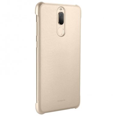 Huawei Protective Case - оригинален поликарбонатов кейс за Huawei Mate 10 Lite (златист)