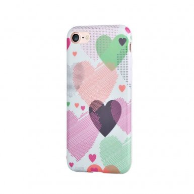Devia Vivid Heart Case - силиконов (TPU) калъф за iPhone 8, iPhone 7