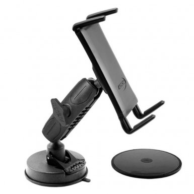 Arkon Tablet Windshield Mount - поставка за таблото или стъклото на кола за таблети (черна)
