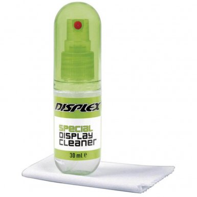 Displex Special Display Cleaner 30ml - антибактериален спрей и микрофибърна кърпичка за почистване на дисплеи (Made in Germany)