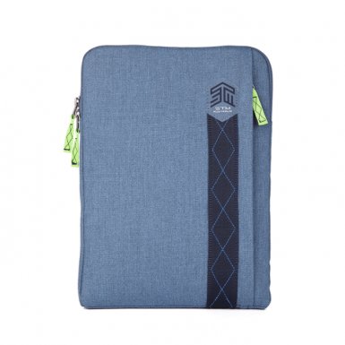 STM Ridge Laptop Sleeve - дизайнерски качествен калъф за MacBook Air 11 и преносими компютри до 11 инча (син)