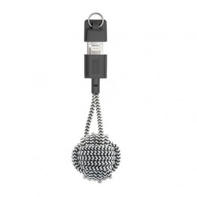 Native Union Key Lightning Cable - здрав плетен кабел, тип ключодържател с Lightning за Apple устройства