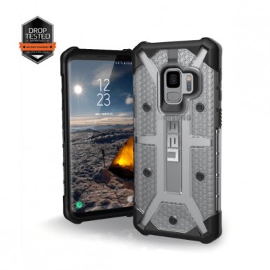 Urban Armor Gear Plasma - удароустойчив хибриден кейс за Samsung Galaxy S9 (прозрачен)