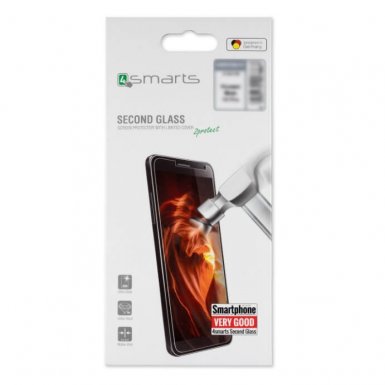 4smarts Second Glass Limited Cover - калено стъклено защитно покритие за дисплея на Huawei P smart (прозрачен)
