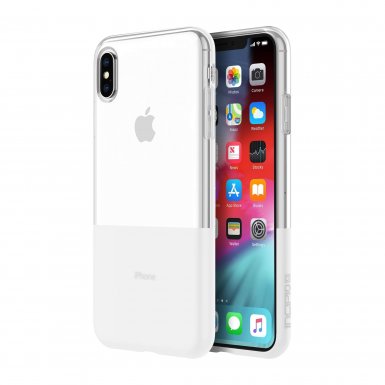 Incipio NGP Case - удароустойчив силиконов калъф за iPhone XS Max (прозрачен)