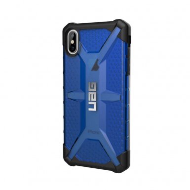 Urban Armor Gear Plasma - удароустойчив хибриден кейс за iPhone XS Max (син)