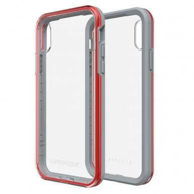LifeProof Slam - удароустойчив кейс за iPhone X (сив)