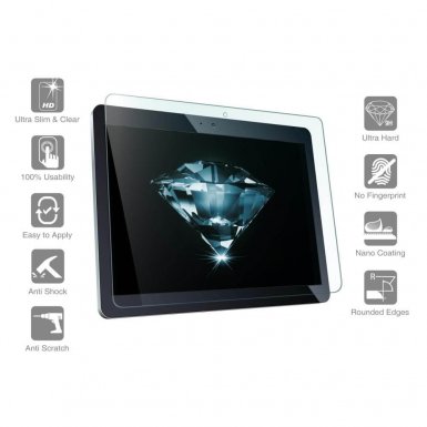 4smarts Second Glass - калено стъклено защитно покритие за дисплея на Huawei MediaPad T5 10 (прозрачен)