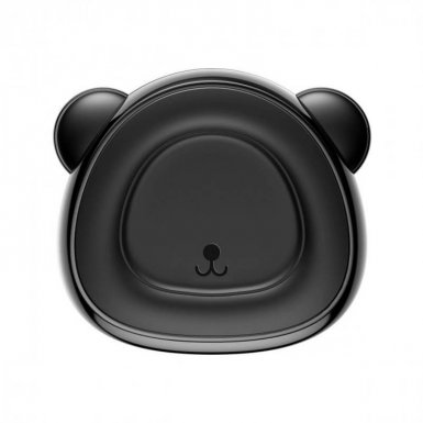 Baseus Bear Magnetic Car Air Vent Holder - магнитна поставка за радиатора на кола за смартфони (черен)