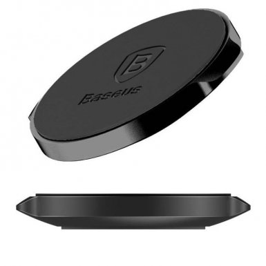 Baseus Small Ears Magnetic Holder - магнитна поставка за гладки повърхности за смартфони (черен)