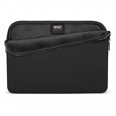 Artwizz Neoprene Sleeve - качествен неопренов калъф с цип за MacBook Pro 13 Touch Bar и без Touch Bar (2016 и по-нови) (черен)