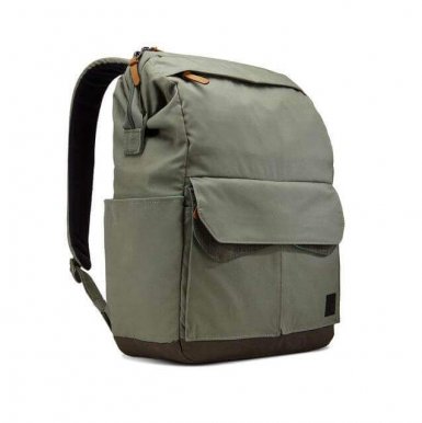 Case Logic Lodo Large Backpack LODP-115GRE - елегантна и качествена раница за MacBook Pro 15 и лаптопи до 15 инча (зелен)
