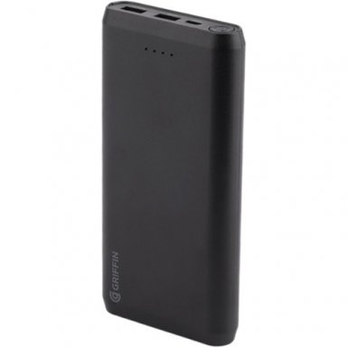 Griffin Reserve Power Bank 18200 mAh - външна батерия с 2xUSB изхода за мобилни устройства (черен)