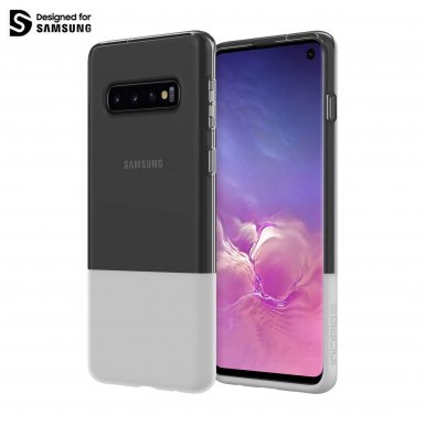 Incipio NGP Case - удароустойчив силиконов калъф за Samsung Galaxy S10 (прозрачен)
