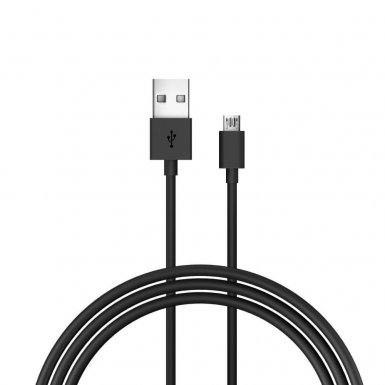 Just Wireless microUSB Charge and Sync Cable - кабел за устройства с microUSB порт (180 см) (черен)