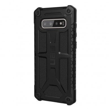 Urban Armor Gear Monarch - удароустойчив хибриден кейс за Samsung Galaxy S10 (черен)