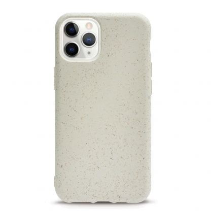 Case FortyFour No.100 Case - рециклируем хибриден кейс за iPhone 11 Pro (бял)