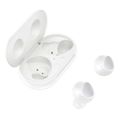 Samsung Galaxy Buds Plus by AKG - безжични Bluetooth слушалки с микрофон за мобилни устройства (бял)