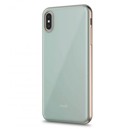 Moshi iGlaze - хибриден удароустойчив кейс за iPhone XS Max (син)