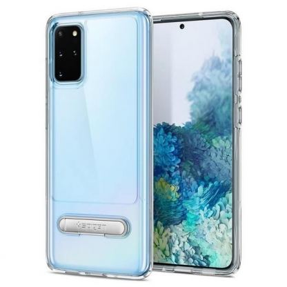 Spigen Slim Armor Essential S Case - хибриден кейс с висока степен на защита за Samsung Galaxy S20 Plus (прозрачен)