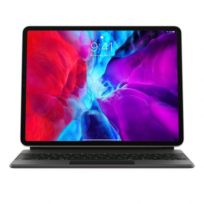 Apple Magic Keyboard INT - безжична клавиатура за iPad Pro 12.9 (2018), iPad Pro 12.9 (2020) (черен)