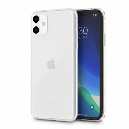 Moshi SuperSkin - тънък силиконов (TPU) калъф (0.35 mm) за iPhone 11 (прозрачен)