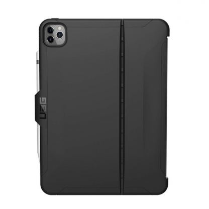 Urban Armor Gear Scout Case - удароустойчив хибриден кейс от най-висок клас за iPad Pro 12.9 (2020) (черен)