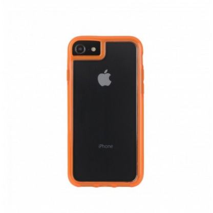 Tucano Denso Case - хибриден удароустойчив кейс за iPhone 8, iPhone 7, iPhone SE (2020) (оранжев)