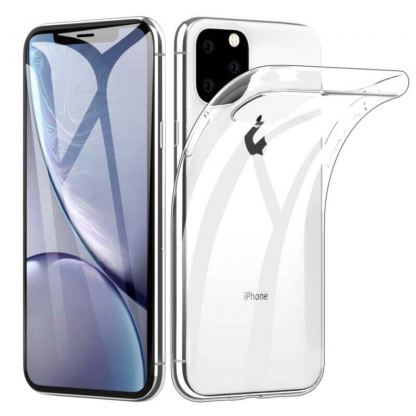 Ultra-Slim Case - тънък силиконов (TPU) калъф (0.3 mm) за iPhone 11 Pro (прозрачен)