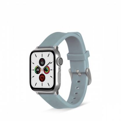 Artwizz WatchBand Silicone - силиконова каишка за Apple Watch 42мм, 44мм (сив)