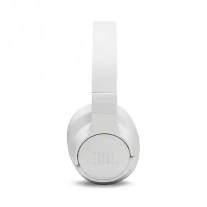 JBL TUNE 750BTNC - безжични Bluetooth слушалки с активно заглушаване на околния шум (бял)