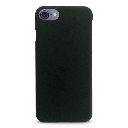 Case FortyFour No.3 Case - поликарбонатов кейс за iPhone SE (2020), iPhone 8, iPhone 7 (черен)