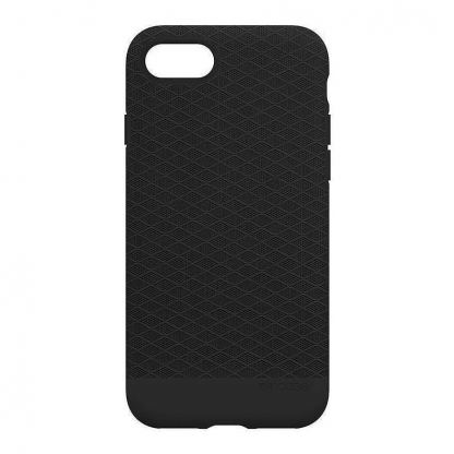Incase Textured Snap Diamond Ripstop Case - текстилен удароустойчив кейс за iPhone SE (2020), iPhone 8, iPhone 7 (черен)
