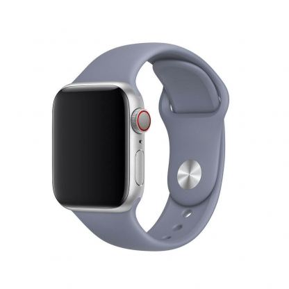 Apple Sport Band Stainless Steel Pin Lavender Gray - оригинална силиконова каишка за Apple Watch 38мм, 40мм (лилав) 