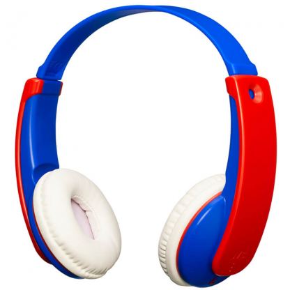 JVC HAKD9BTA Tiny Phones Kids Wireless Bluetooth Headphones - безжични безжични слушалки подходящи за деца (син-червен)