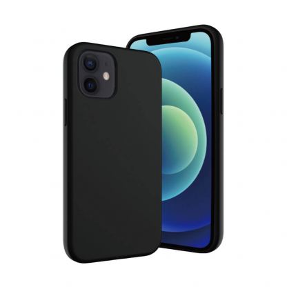 SwitchEasy Skin Case - силиконов (TPU) калъф за iPhone 12 mini (черен)
