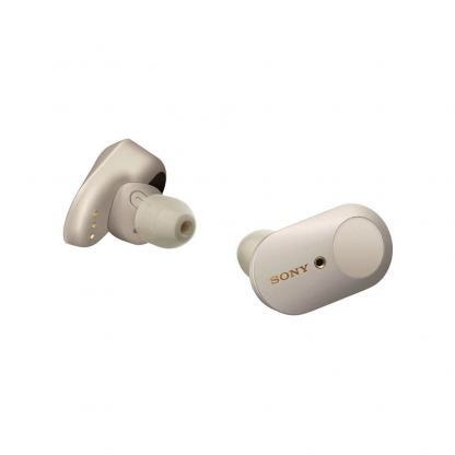Sony WF-1000XM3 Wireless Noise-Canceling Headphones - безжични Bluetooth слушалки с активно заглушаване на околния шум (сребрист)