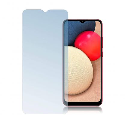 4smarts Second Glass Essential - калено стъклено защитно покритие за дисплея на Samsung Galaxy A02s (прозрачен)